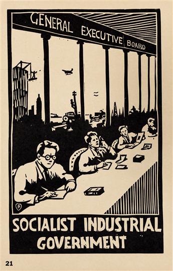 PAUL HERZEL (HARTZELL, 1876-1956). [SOCIALIST LABOR PARTY]. Complete series of 31 plates. Circa 1936. Each 22¾x14½ inches, 57¾x46¾ cm.